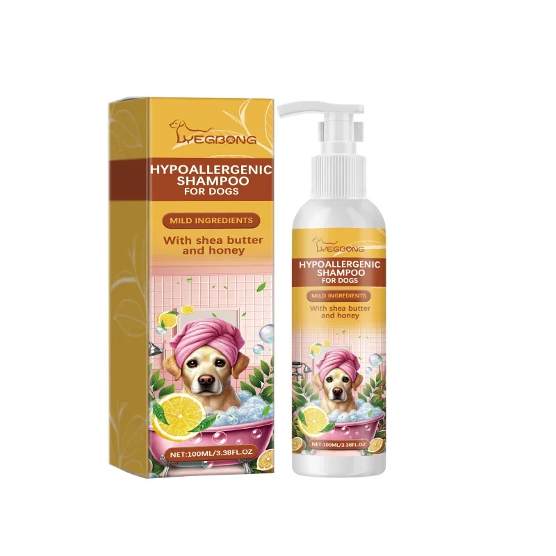 Picture 3: Dog Fur Care Shampoo Gentle Cleansing Moisturizes Prevents Tangles Strengthens Skin Barrier Reduces Odors Pet Grooming