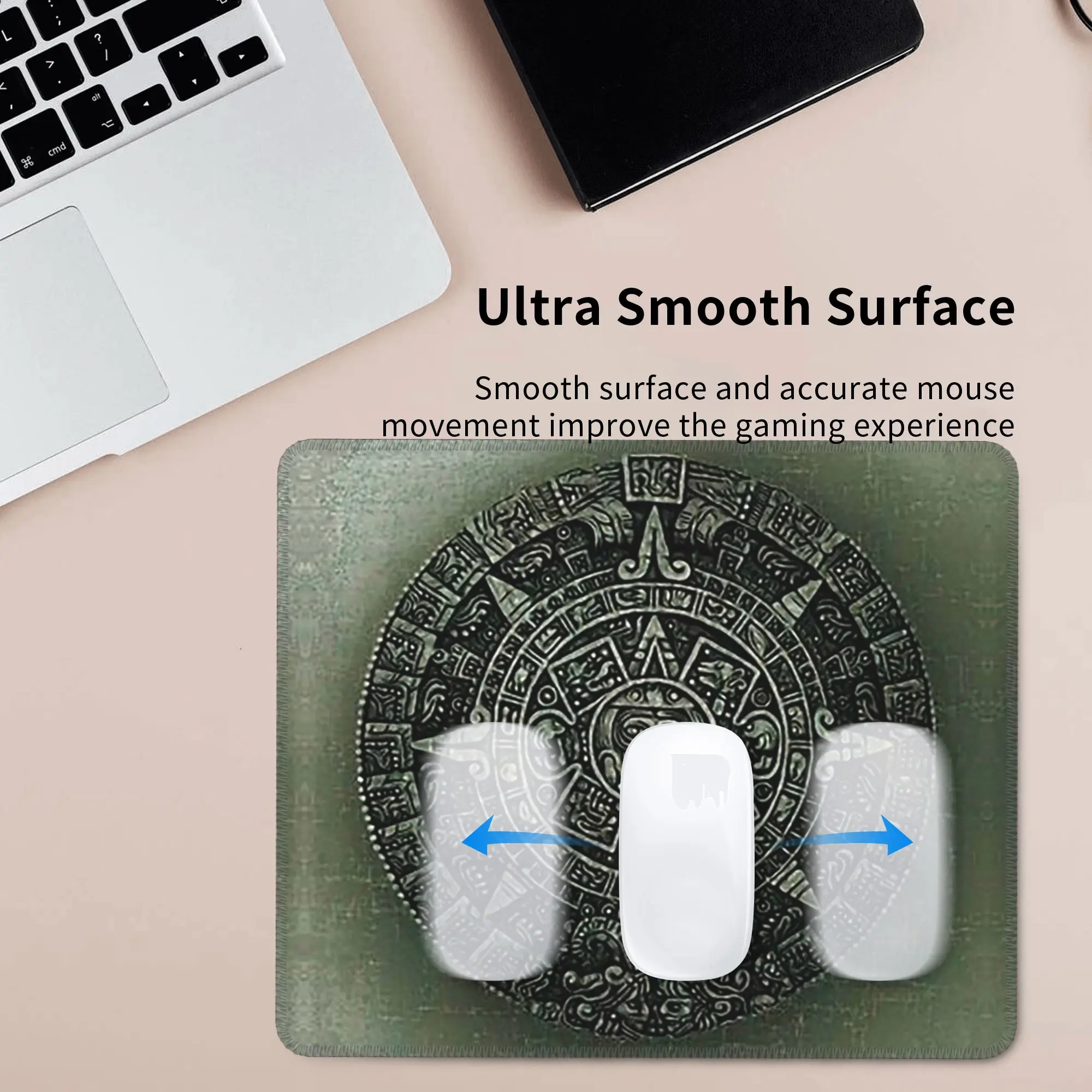 Aztec التقويم الجرونج ماوس الوسادة الكمبيوتر لوحة المفاتيح ماوس حصيرة الألعاب الكمبيوتر المحمول مكتب حصيرة مكتب الملحقات الجدول الحصير