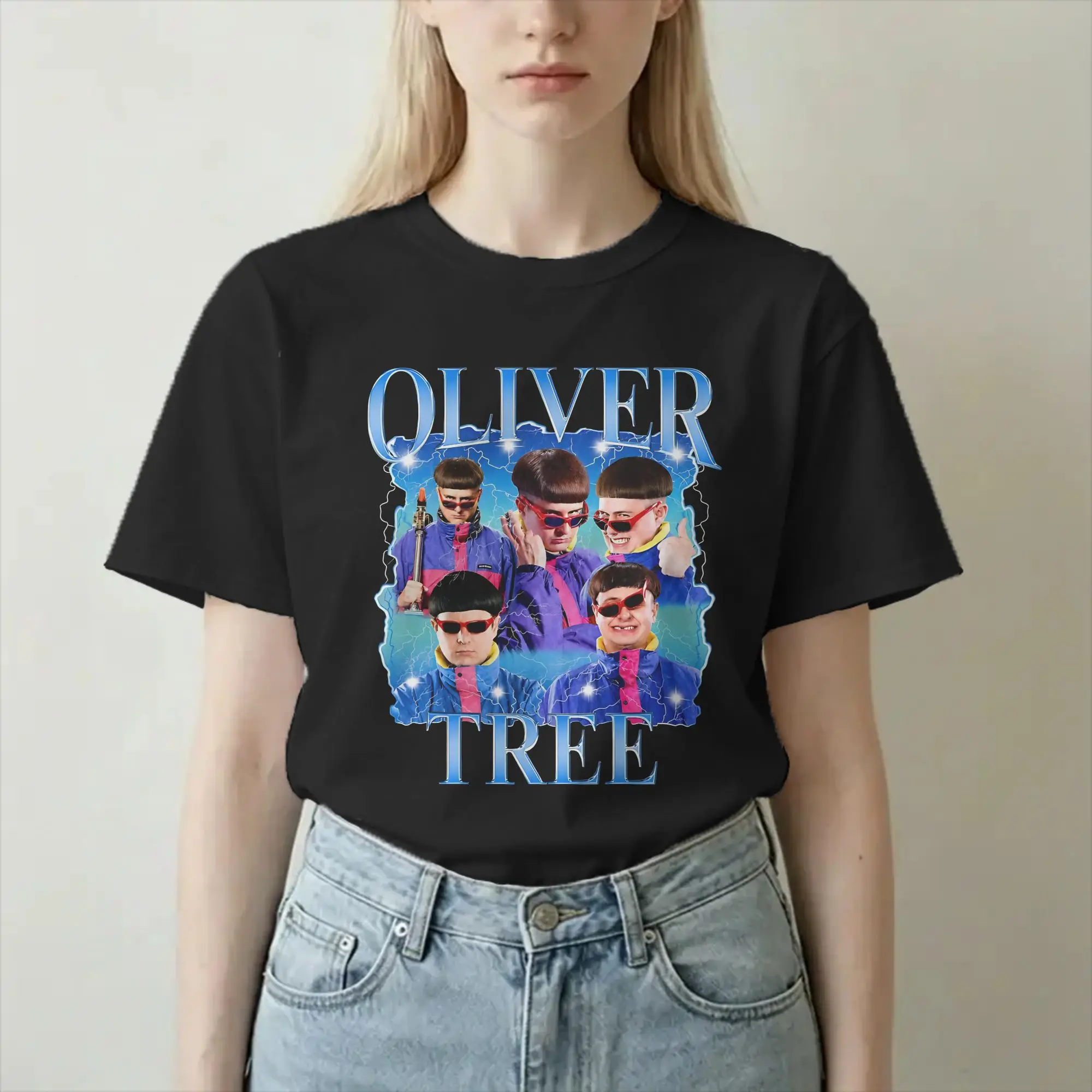 Oliver Tree Rest In Peace 1993 to 2026 Memorial T-Shirts Men Women  Crazy Pure Cotton Tee Shirt Short Sleeve T Shirt Clothing