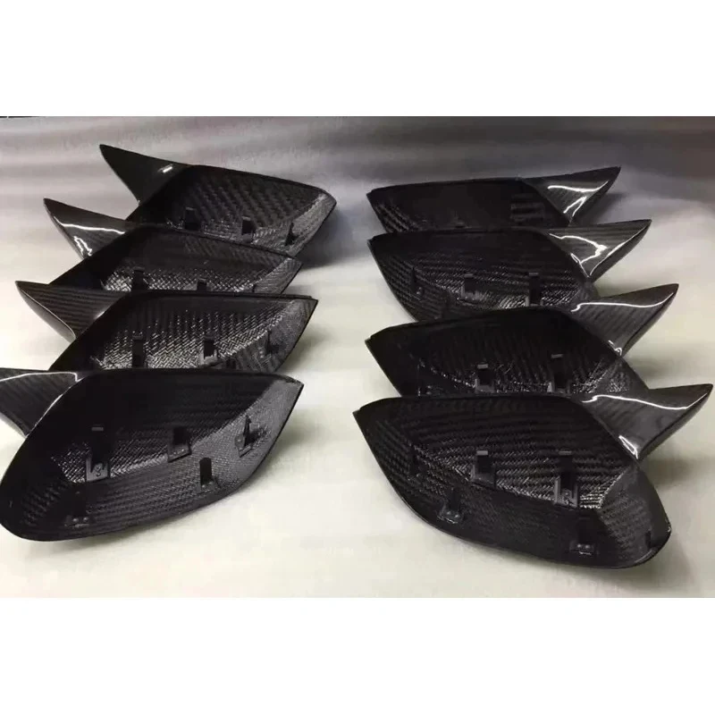 

High Quality Black Glossy Rearview Mirror Cover With Cow Horn Style Suitable Infin G37