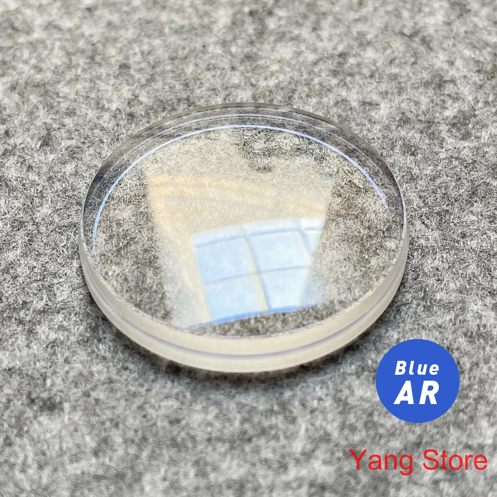 

Double domed sapphire crystal Transparent AR coating Suitable for tilted insertion Suitable for SKX007, SKX009,SKX011, SKX171