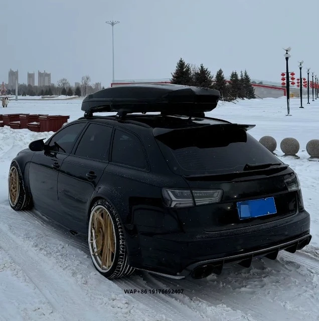 Transparent Venom TailLights Luxury Customization for A6allroad RS6 S6 14-18 WAGON Yellow Cornering Lamp Asian Version
