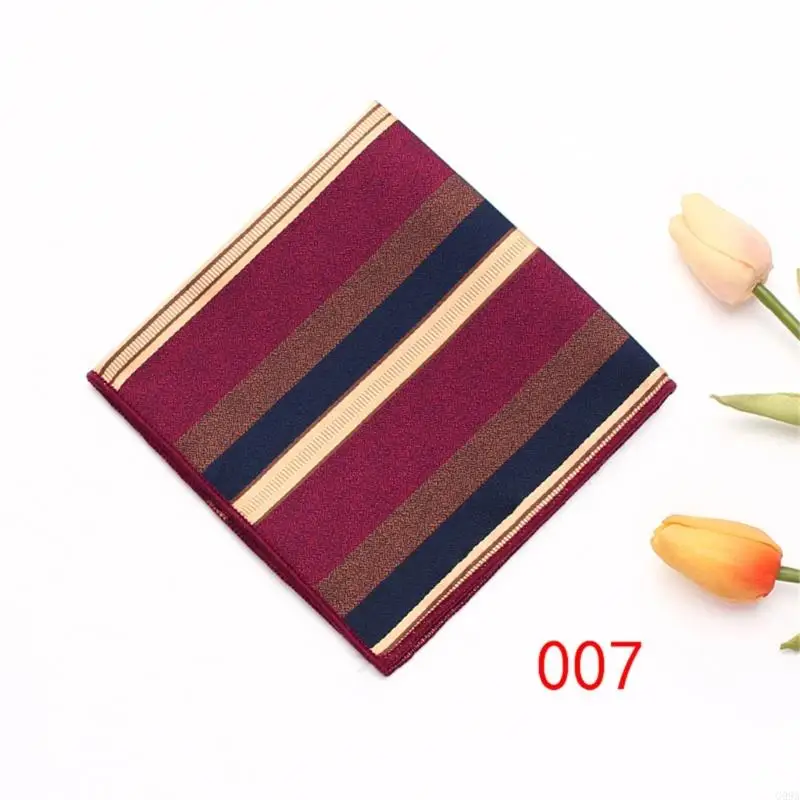 G99a Luxurys Men Square Handkerchiefハンキーズシルクハンキースーツポケットタオルウェディングバンケットパーティーギフト