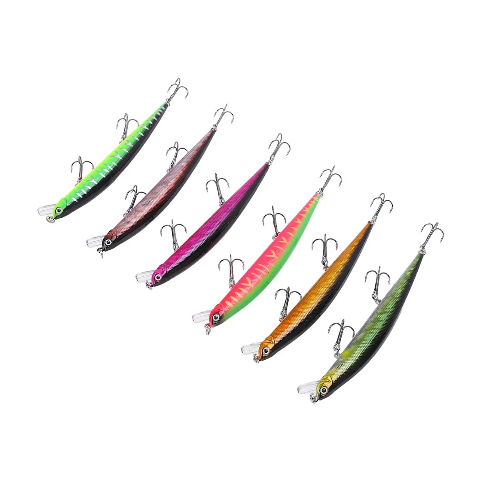 Floating Minnow Hard Bait Lure for sea & River Fishing - Acuminate Design for Ultimate Catch