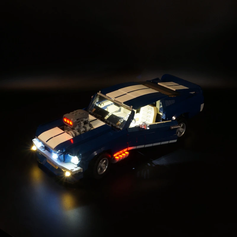 Nie Model zestaw światła LED dla 10265 Ford Mustang