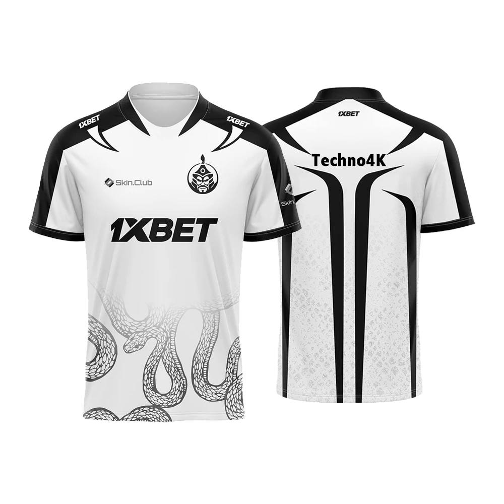 The MongolZ CS2 Esports Team Jerseys CSGO Major Training Suits Gamers T Shirts Men And Women Oversized Tops Fashion Short Sleeve