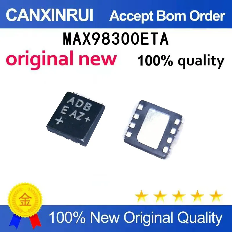 

（5-100 pieces）New original MAX98300ETA MAX98300E ADB AOB QFN