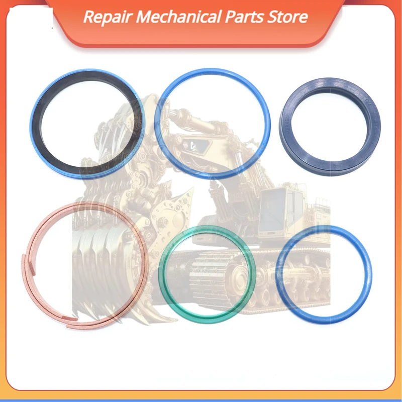 

324-0386 Комплект уплотнений цилиндра ковша 3240386 Комплекты уплотнений гидравлического цилиндра для экскаватора-погрузчика для кошек