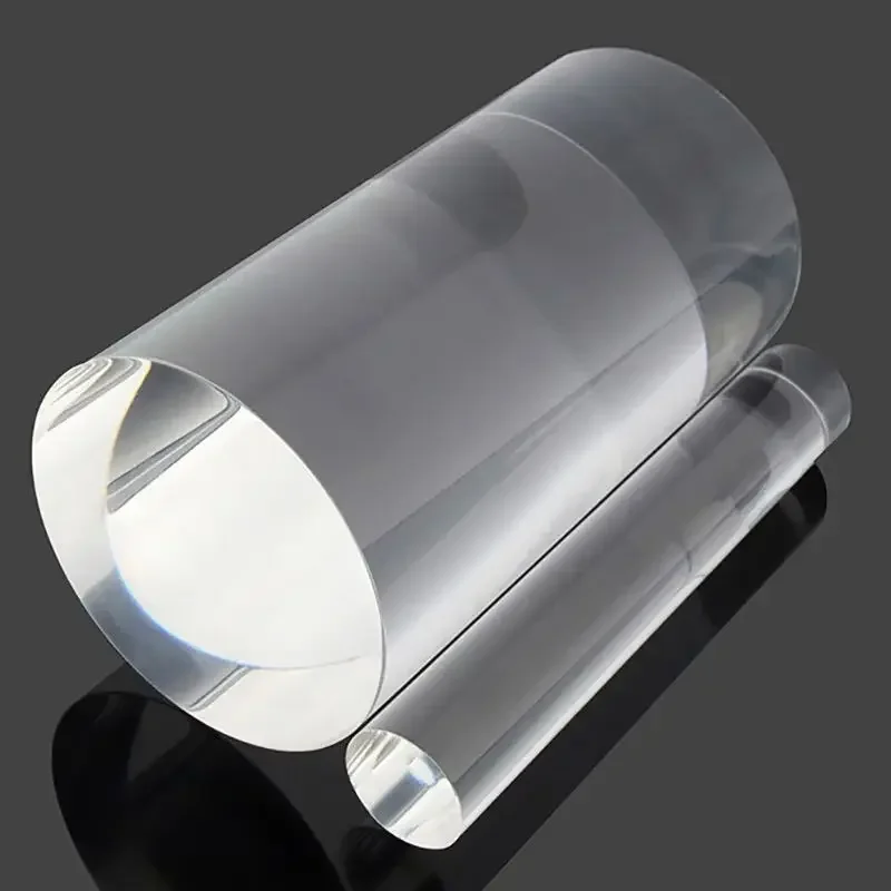 100mm 200mm 300mm 500mm1 Meter Long Transparent Clear Acrylic Perspex Rod Plastic PMMA Plexiglass Round Solid Bar