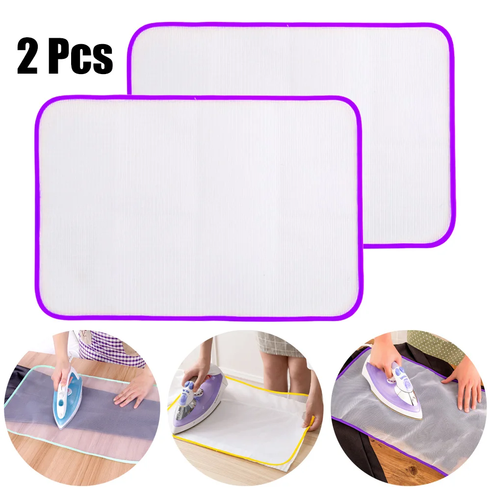 Pad Ironing Cloth Guard Press Mesh Heat Resistant Ironing Ironing Board Cover Cloth Laundry Supplies Protective Insulation