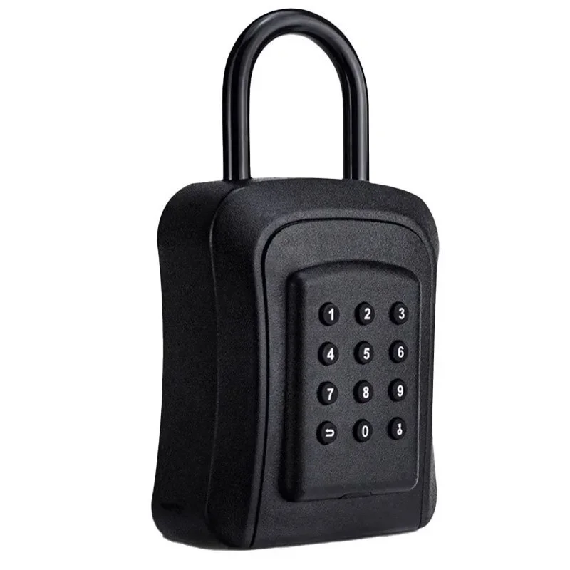 Bluetooth smart password fingerprint key box, mobile phone button apartment key lock