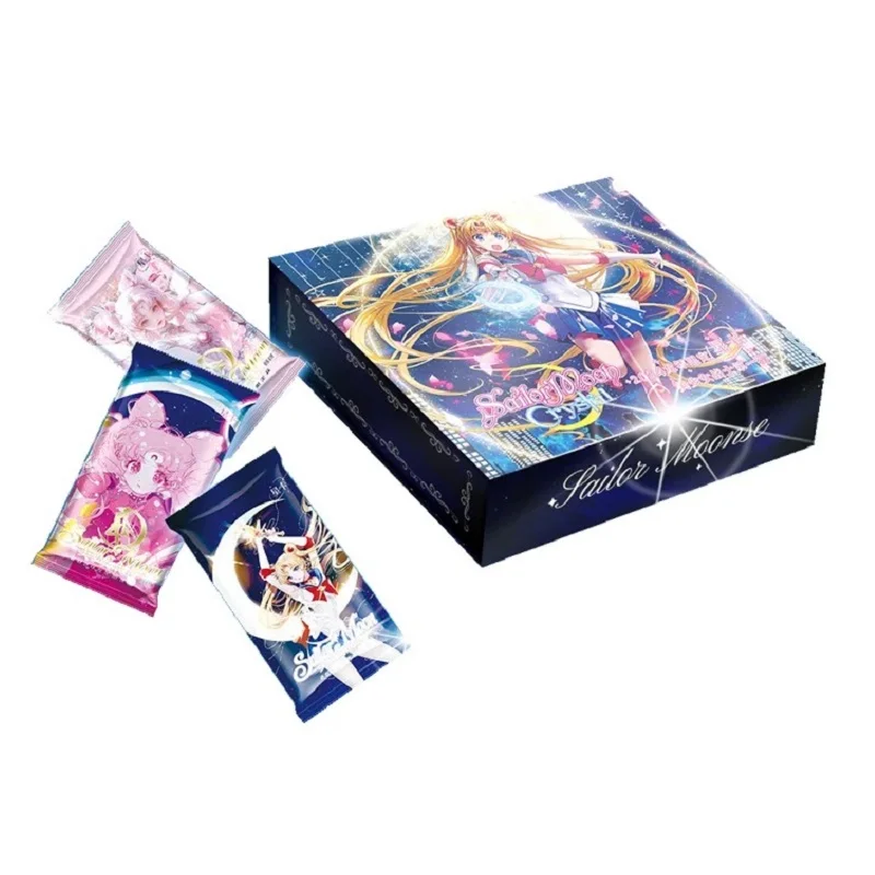 Carte da collezione Sailor Moons all'ingrosso Rare TCG/CCG Fantasy Magic Girl Personaggio anime giapponese Gioco di carte Giocattoli per bambini