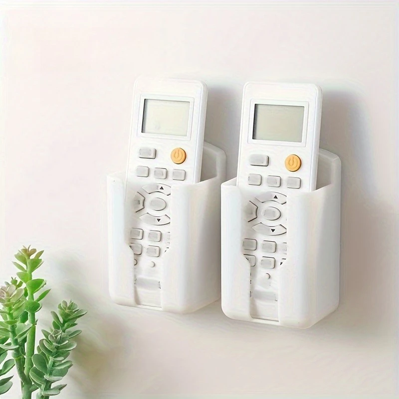 3Pcs Wall Mounted Remote Control Holder Punch Free Storage B