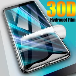 Silicone Hydrogel film For Sony Xperia 10 1 5 V III II XZ4 XA3 XZ3 XZ4 XZ2 Premium XZ1 Compact Full Cover Soft Screen Protector