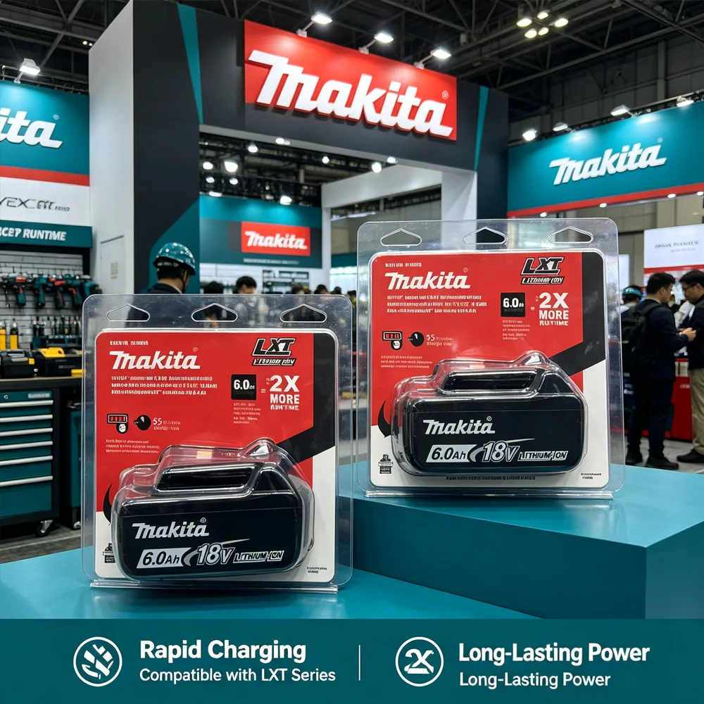 

Original Makita 18V lithium battery 5.0Ah 6.0Ah compatible with BL1850B BL1860B rechargeable battery Original Makita charger