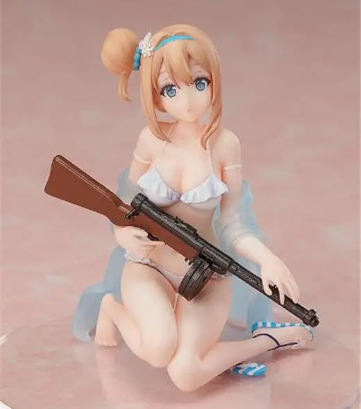 Anime Girls Frontline SuoMi KP-31 Sexy Girl PVC Action Figure Toy 10cm