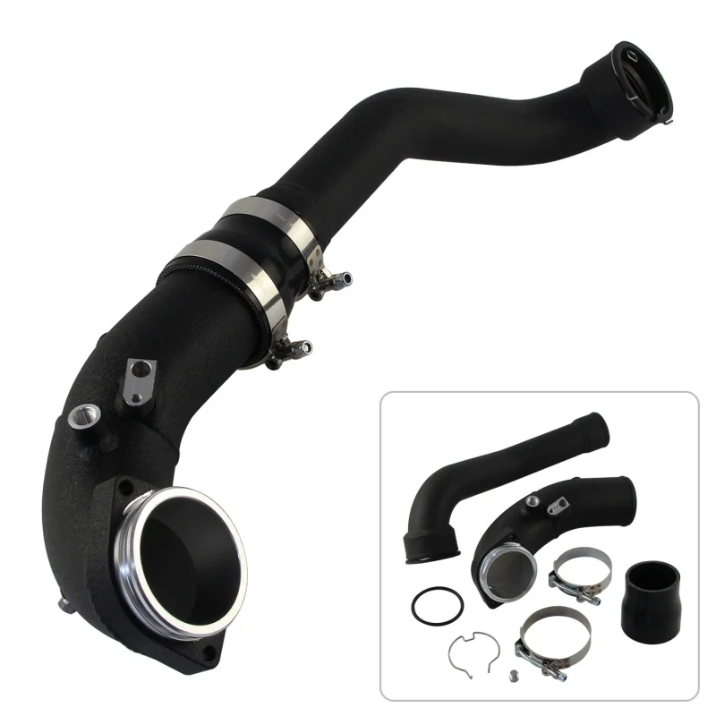 

Charge Intake Turbo Pipe Silicone Hose & Aluminum Intercooler Kit For Gen2 B58 BMW G-series;Toyota GR A90/A91 Supra 3.0T 2020+