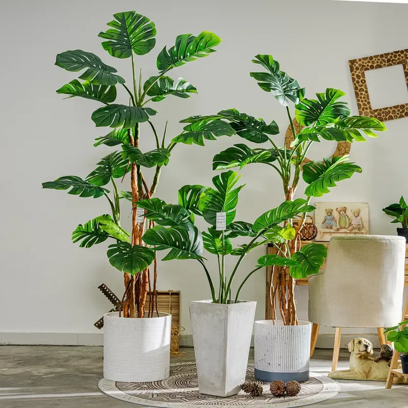 Arboles-artificiales-decorativos-para-interiores-jardin-hogar-de-alta-calidad-en-maceta-con-forma-de-caparazon-de-tortuga