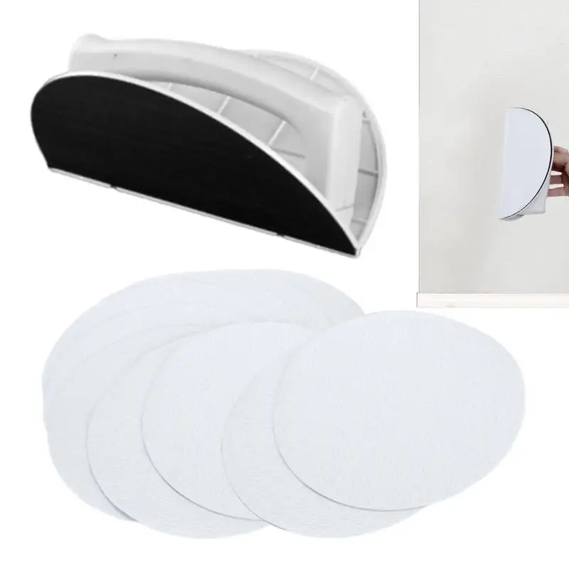 

Sander For Crafts Self-Adhesive Handheld Detail Sander Handheld Portable Gadget With Non-Slip Grip For Paint Metal Art Crafting