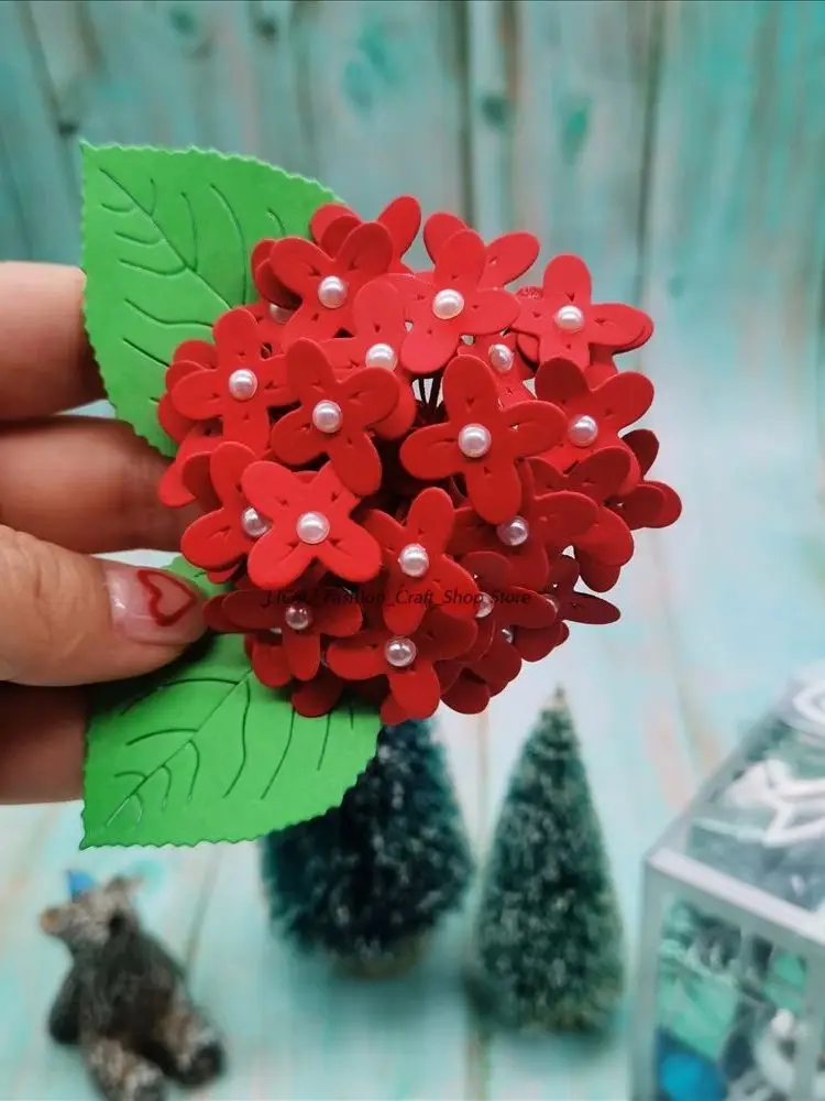 3D płatek kwiatu Die cięcia nowy 2021 dla DIY Scrapbooking tłoczenie karty narzędzie dekoracyjne rękodzieła Die Cuts