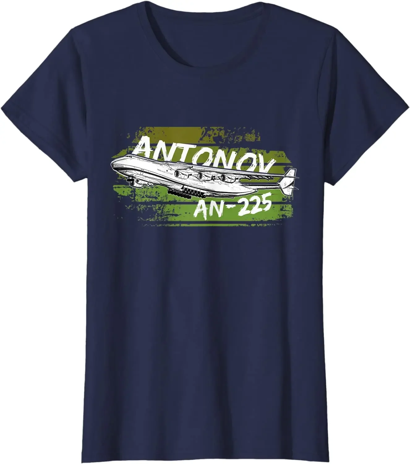 Antonov AN-225 Aeroplane Strategic Air Cargo Plane T-Shirt 100% Cotton O-Neck Short Sleeve Summer Casual Mens T-shirt Streetwear