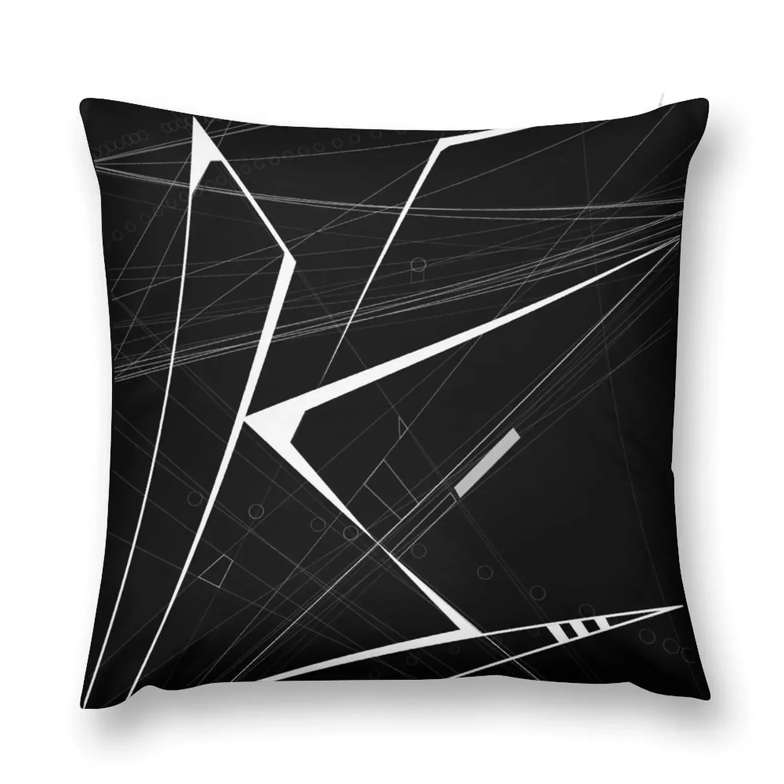 

white Abstract Geometric and perspective Throw Pillow Luxury Cushion Cover Decorative pillowcase sleeping pillows pillow