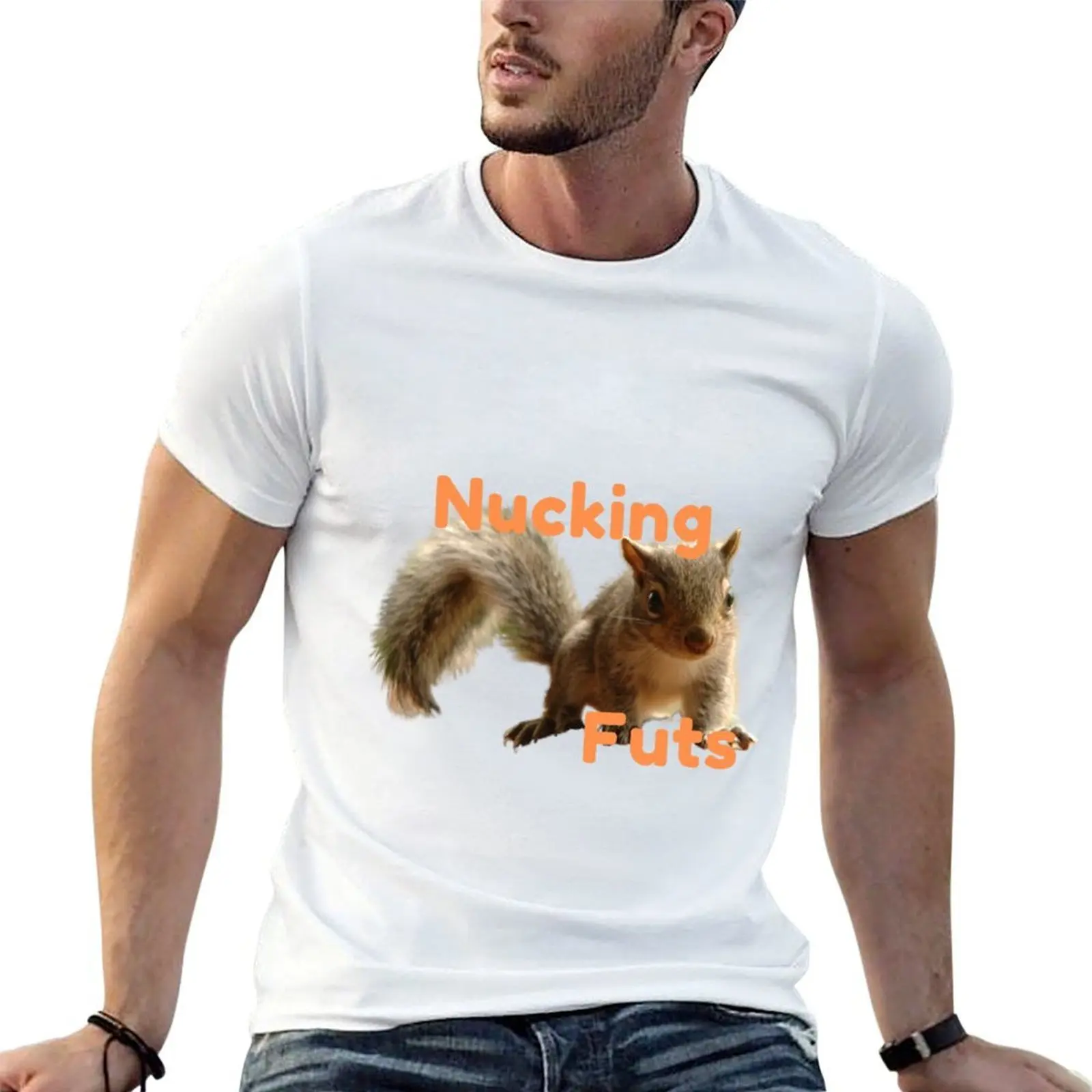 Nucking Futs تي شيرت أنيمي تي شيرت للرجل تي شيرت رجل القطن رجل تي شيرت تي شيرت صيفي #1