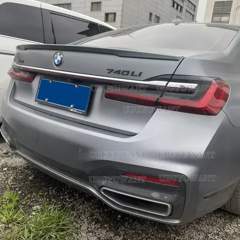 ABS Racing Heckspoiler Flügel in Lackfarbe P-Style für BMW G11 G12 7er Serie 740i 750i Limousine 2016 2017 2018