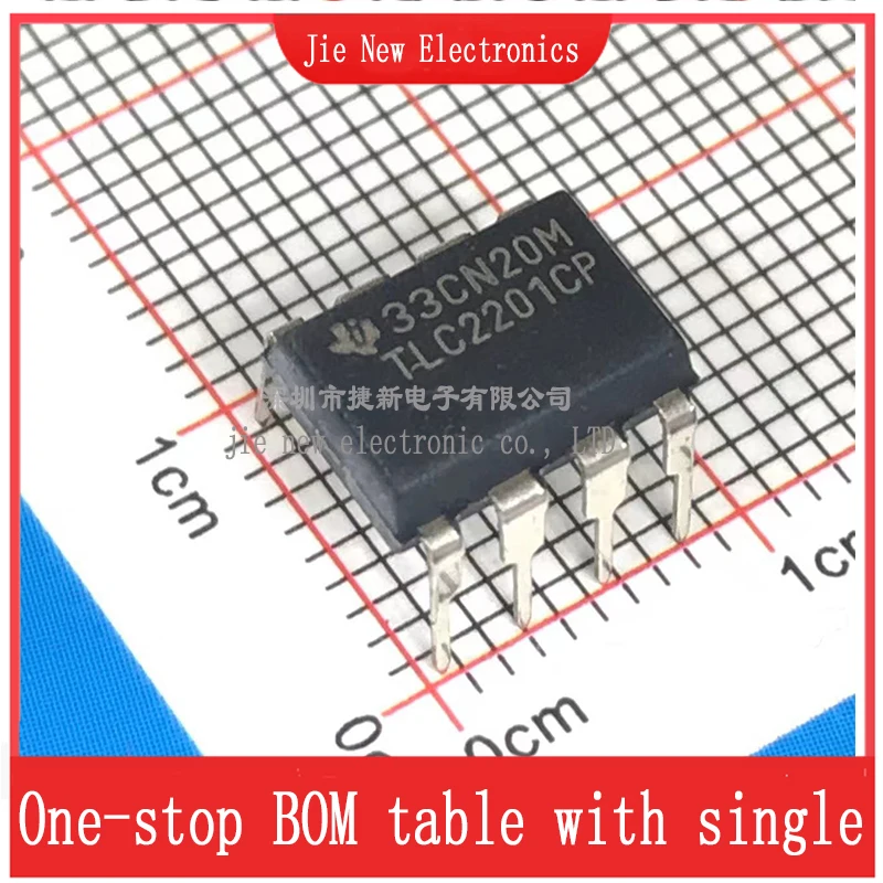 5Pcs TLC2201CP Dip-8 Geïntegreerde Circuit Nieuwe Originele Spot Levering