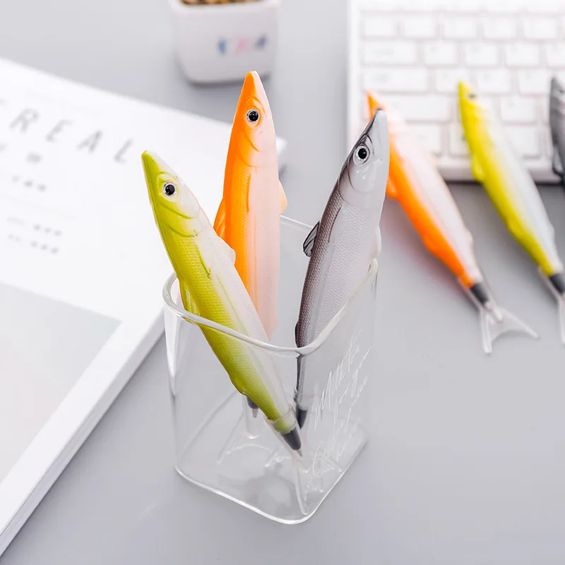 1PCS Creative Cute Fish Modelling Pen Peculiar Shape Lovely Stationery 5mm