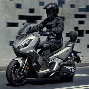 Schwarzer REST -MOTOCLE -PASSAGE -Nutzen, Passugh Return, Heckstock zurück für Honda NSS350 NSS 350 2023 Adv350 Adv 350 2022 8 Hauptverkäufe Honda adv - №1