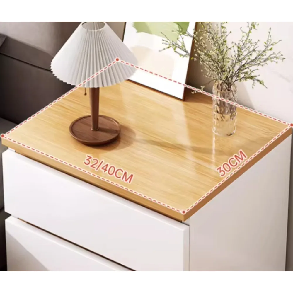 

AILICHEN Simple and Modern High-end Style Small Cabinet, Bedroom Storage Cabinet, Simple Bedside Storage Table