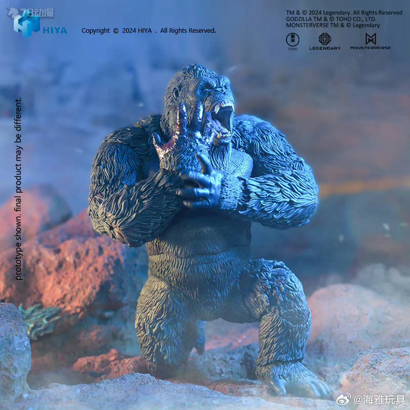 HIYA سلسلة أساسية رائعة Godzilla X Kong 6 بوصة 16 سنتيمتر عمل الشكل الإمبراطورية الجديدة كونغ أنيمي نموذج المنقولة جمع هدية