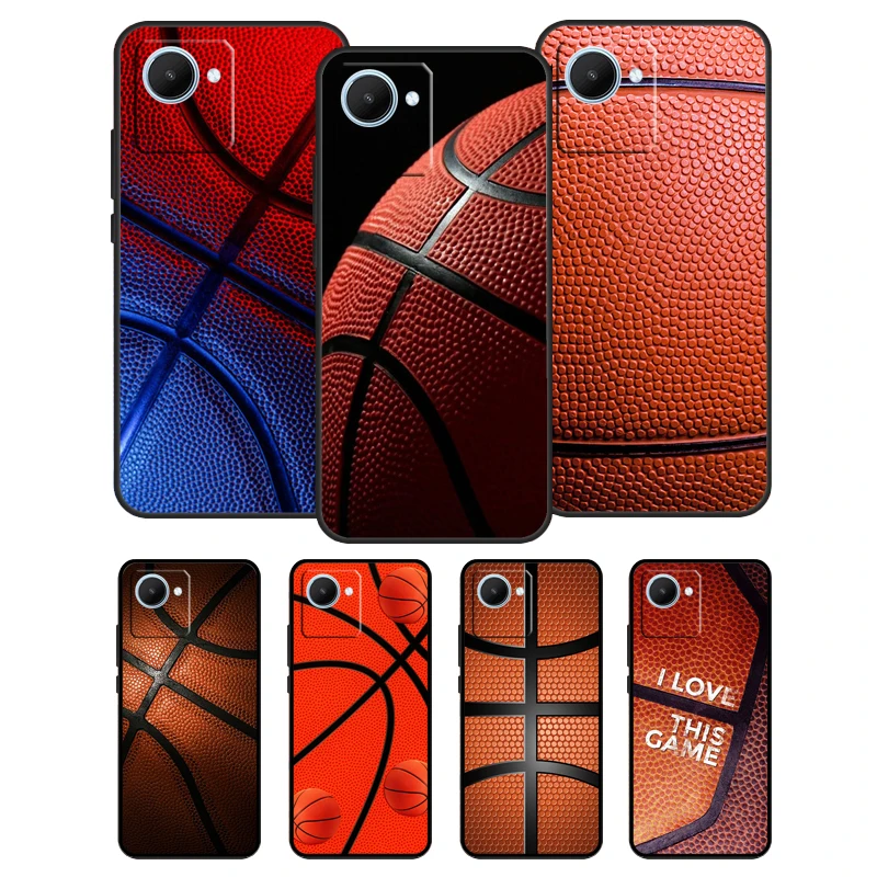 Basketball Textured Case For Realme C11 2021 C15 GT Master GT Neo2 8 Pro 8i For C31 C35 C25 C25s C21Y C25Y Cover