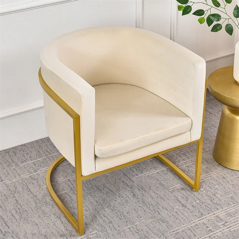 1pc Elastic Velvet Club Bath Tub Armchair Covers Stretch Soft Single Sofa Chair Slipcover Bar Counter with Seat Cover Home Hotel