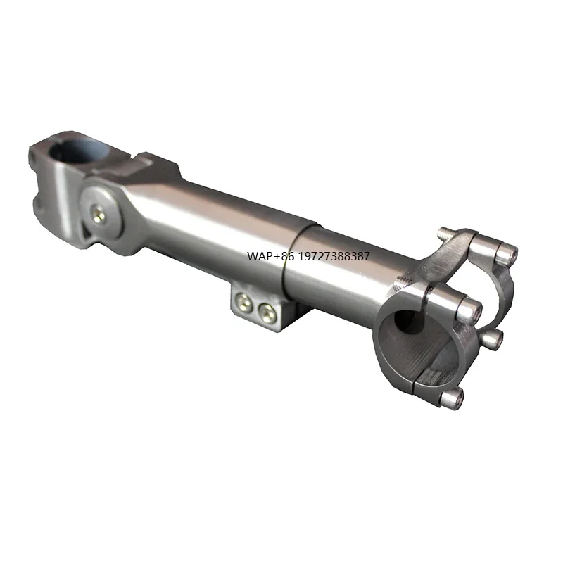 

Adjustable Titanium Bicycle Stem Bike Stems with Adjustable Length Durable Ti Bike Accessories