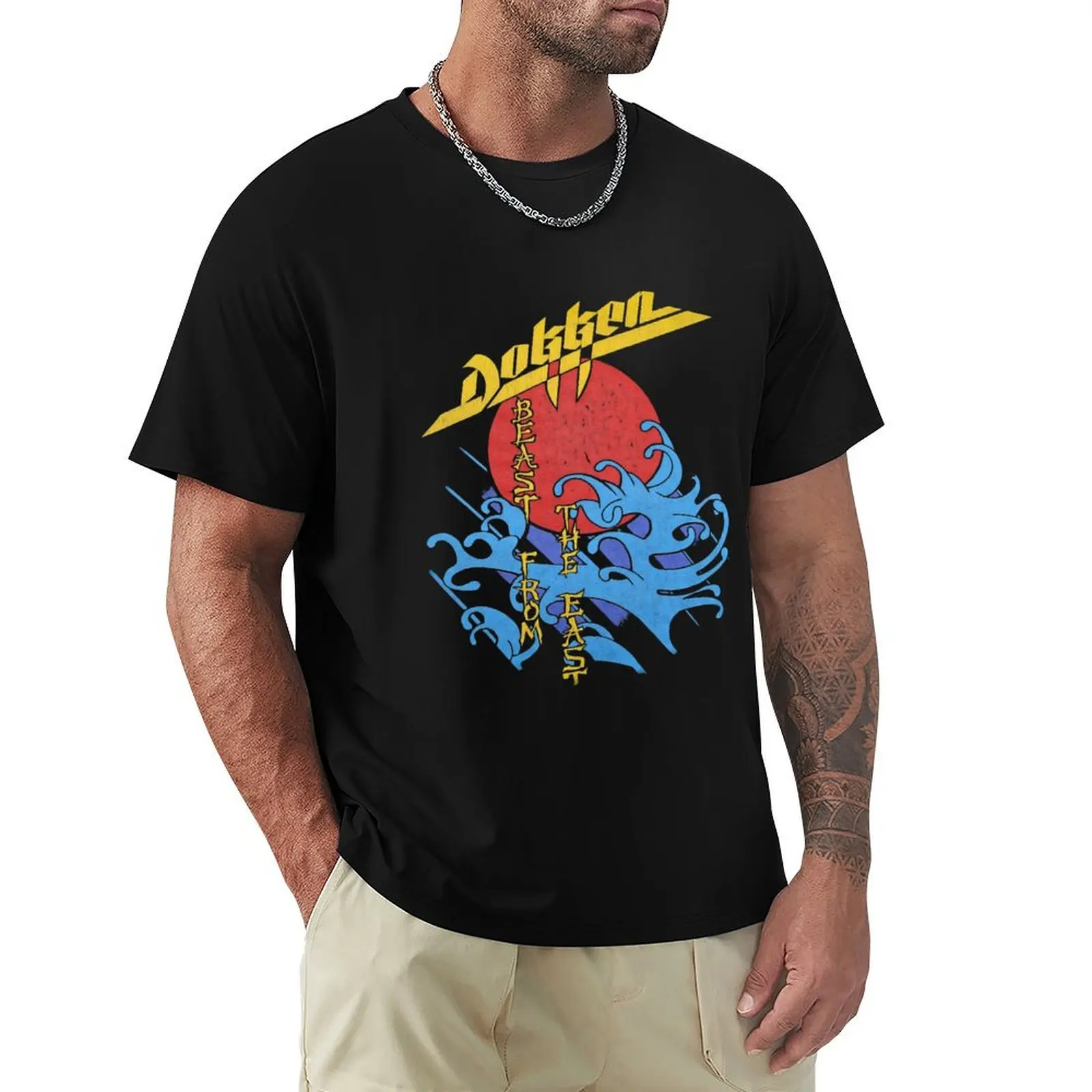 

DOKKEN - BAND T-Shirt funny shirt cotton summer top men t shirts high quality