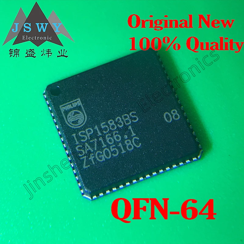 (1/5PCS) ISP1583BS ISP1583 QFN64/USB Interface Controller IC/Imported/Original/In Stock/Fast Shipping