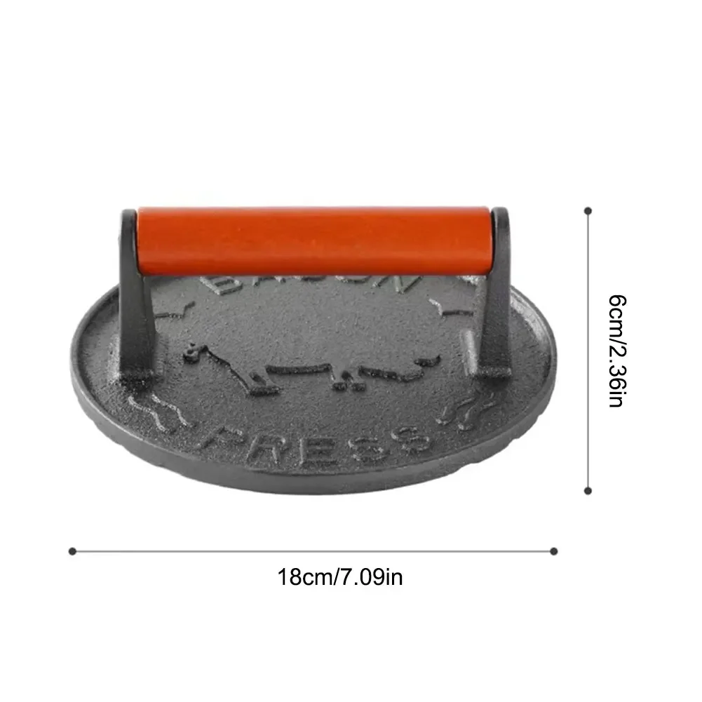 الحديد الزهر سحق برغر الصحافة الثقيلة همبرغر باتيز اللحوم مهروسة دائري اللحوم الصحافة قالب لحوم ديلي اكسسوارات المطبخ