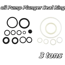 1 Set Hydraulic Jack Repair Tool Oil Seal Ring Small O-ring/horizontal 3 Tons Repair Kit Vertical Oil Pump Cylinder Pump Plunger