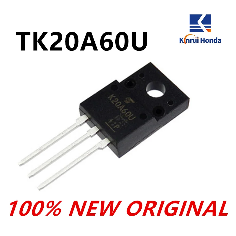 10pcs  K20A60U TK20A60U TO-220F MOSFET 600V 20A original stock