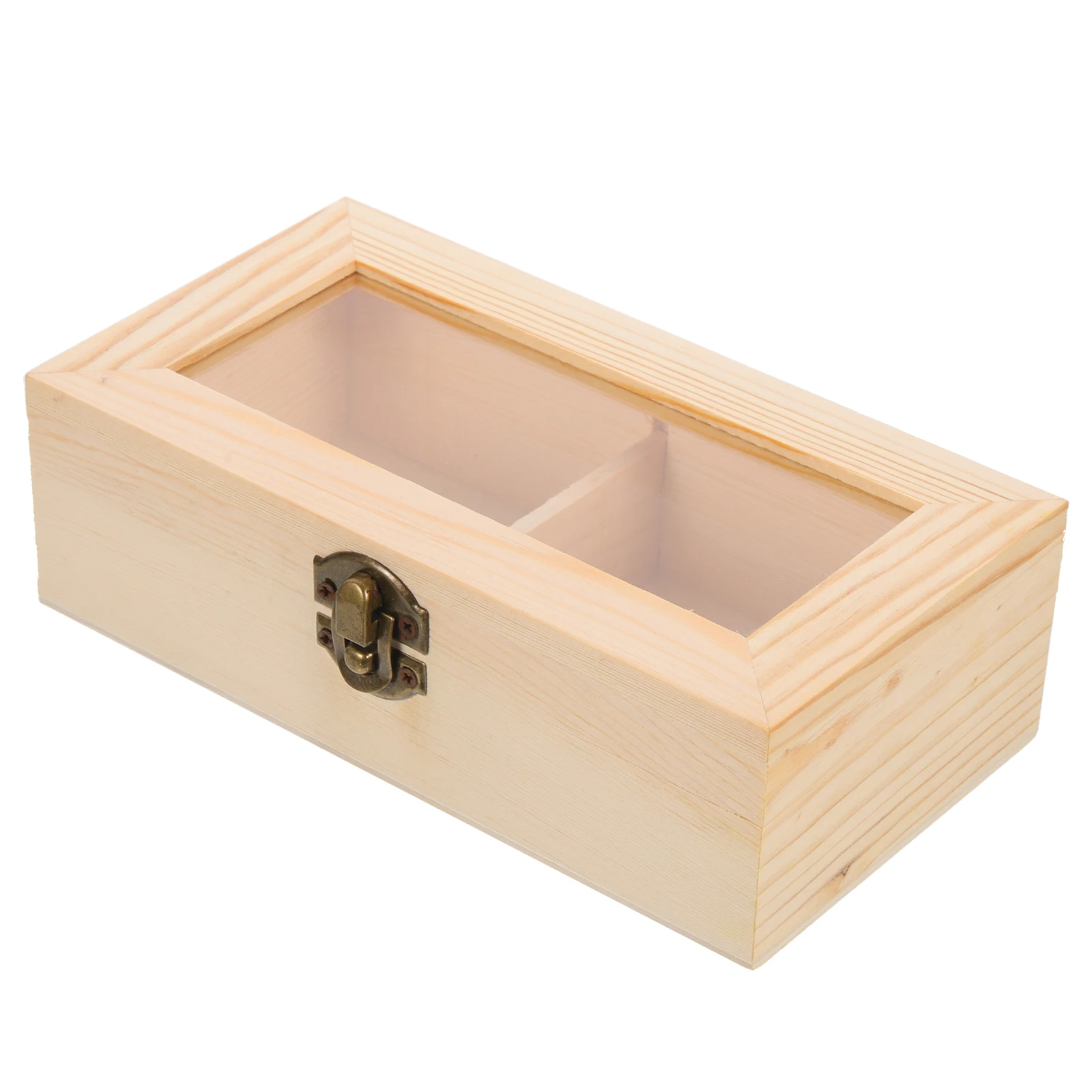 

1Pcs Vintage Jewelry Organizer Box Wooden with Durable Structure for Safe Keeping