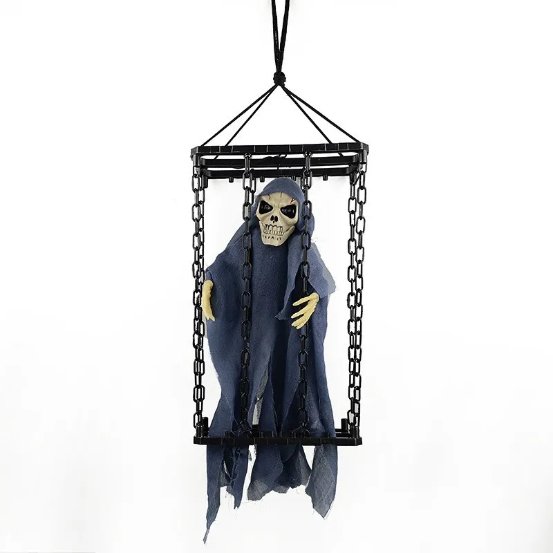 

Halloween skull vibrating prisoner ghost festival decoration pendant hanging wholesale
