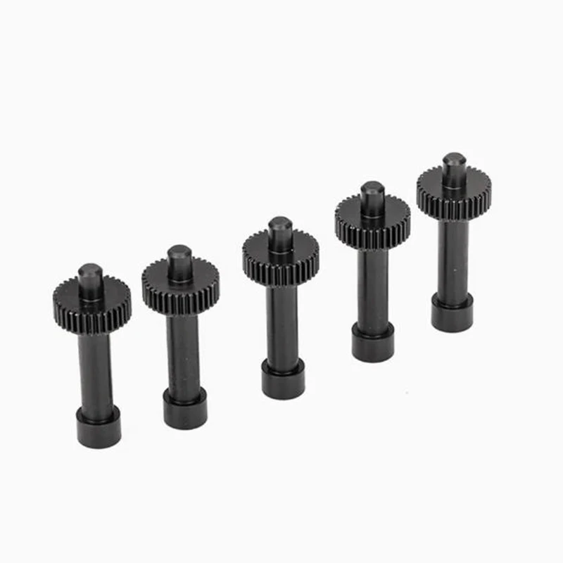 

Precision CNC Machining Stainless Steel Aluminum Parts Factory Black Metal Gear Shaft
