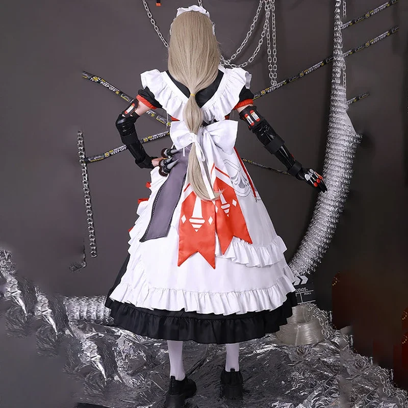 ZA01 Zenless Zone Zero Alexandrina Sebastiane 코스프레 의상 유니폼 가발 애니메이션 할로윈 파티 의상 가장 무도회 여성 GaZa0 @