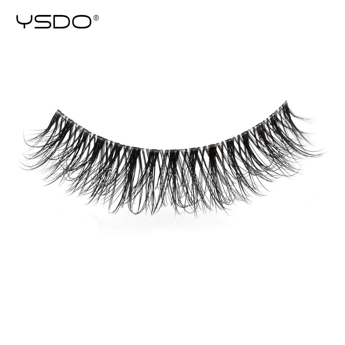 YSDO 10 paia drammatici morbidi finte ciglia di visone 3d ciglia finte lunghe naturali trucco riutilizzabile estensione mezze ciglia