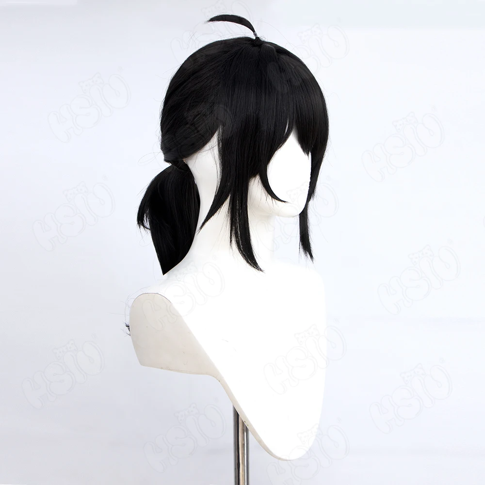 Game The Coffin of Andy and Leyley cosplay Wig Leyley Cosplay Wig  Andy cosplay Wig short black hair Game cosplay Wig