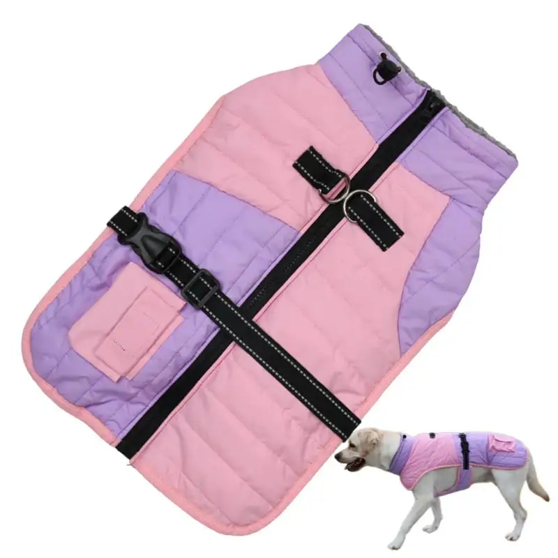 

Dog Winter Coat Warm Outfit For Dogs Dog Clothing For Small Dogs Pet Pullover Jumper Dog Winter Clothes With Traction Holes For