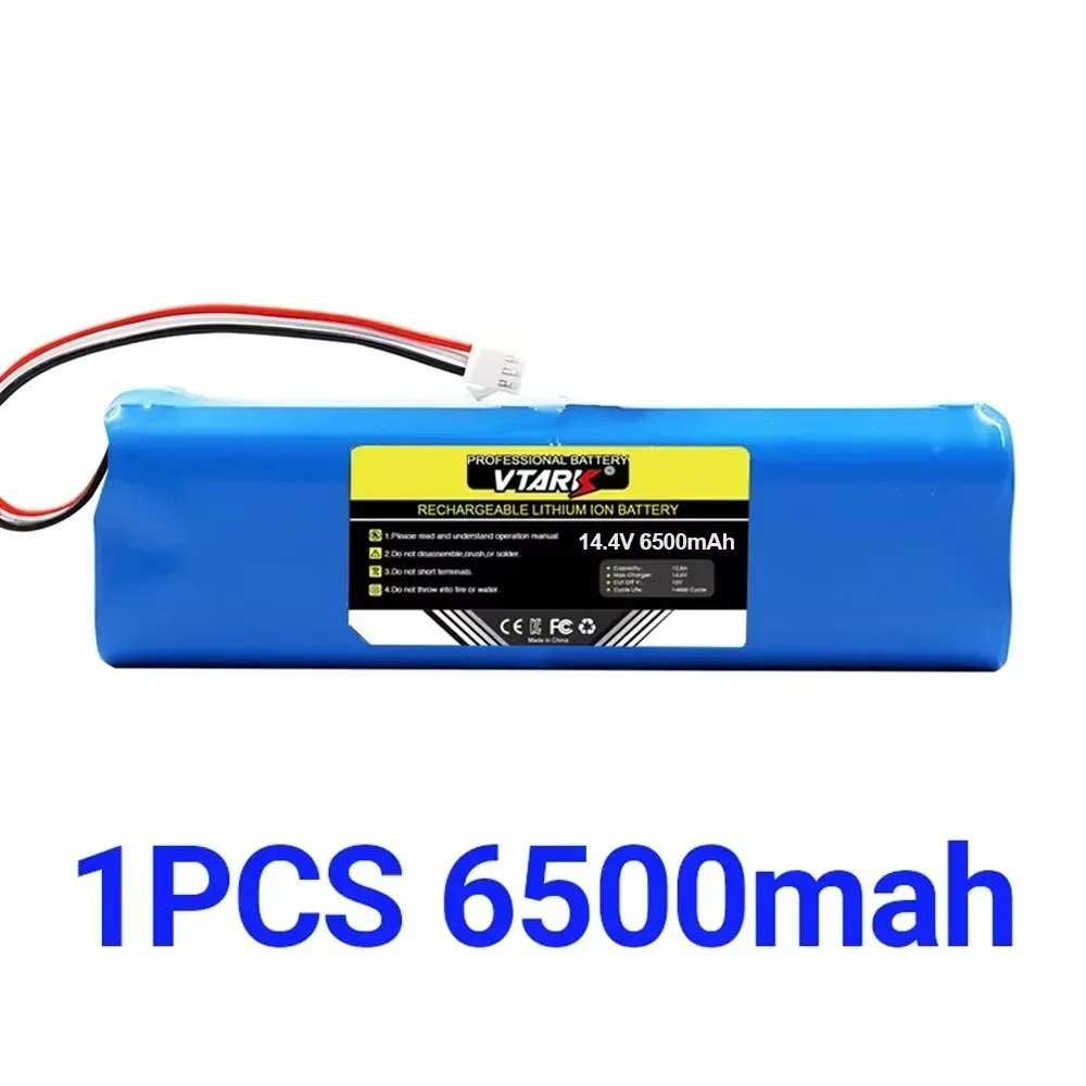 

Long Lasting 14.4V 12800mAh Li-ion Battery For Proscenic M7Pro M7Max M8Pro Lydsto R1 VIOMI S9 ROIDMI EVE Plus
