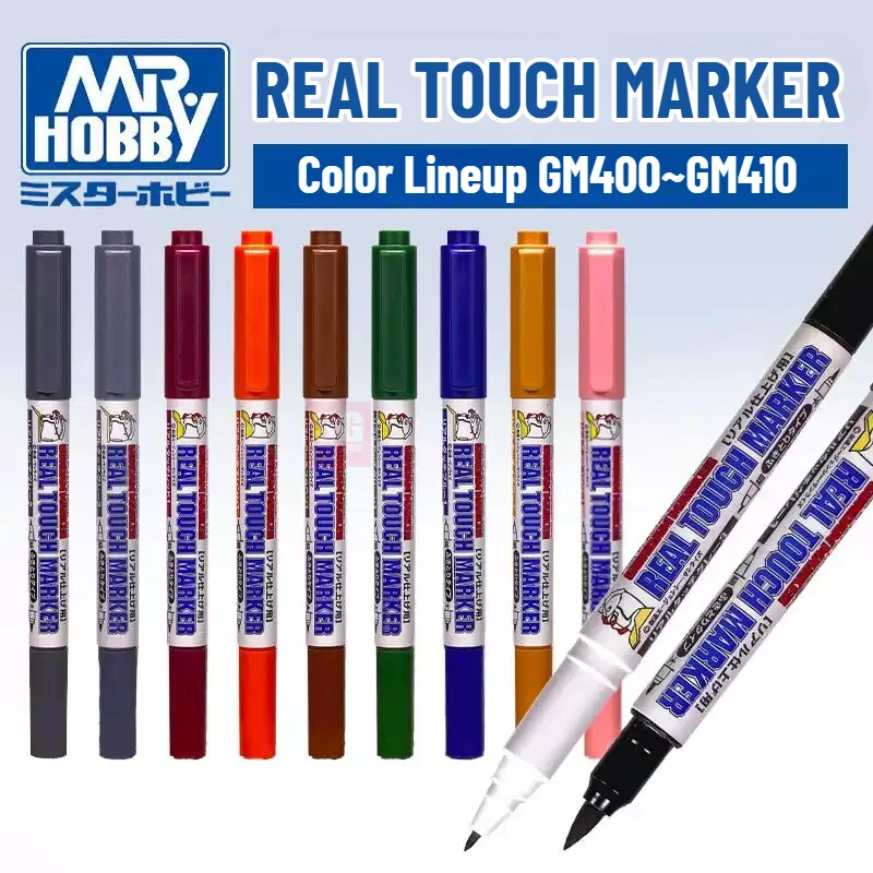 MR.HOBBY GM400-GM410 Real Touch Acrylic Marker Pen – Eine Bewertung für Modellbauer und Bastler